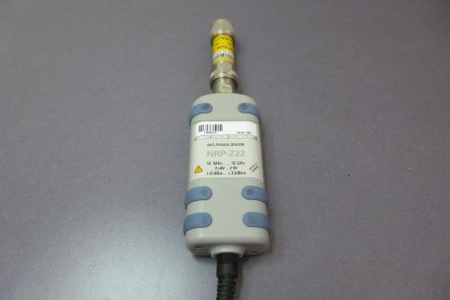 Rohde Schwarz NRP-Z22 Average Power Sensor 10Mhz-18Ghz wMatching 10db Attenuator