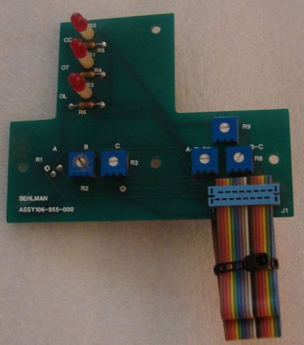 Behlman 106-955-000 Board