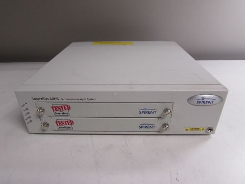 Spirent SmartBits SMB-600B 2 Slot Portable Chassis, Data Traffic Generator