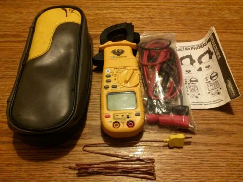 UEI G2 Phoenix Pro DL379 Clamp-On Multimeter W/ Leads &amp; Case