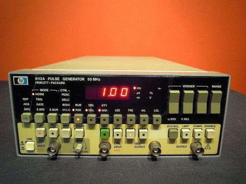 HP 8112A 50 MHz Pulse Generator