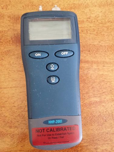 Omega Handheld Digital HHp-2001 Pressure Meter