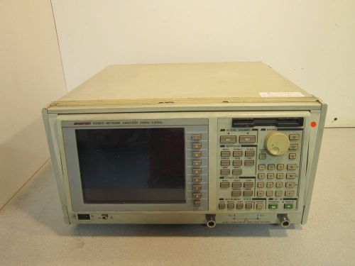 Advantest R3765C Network Analyzer 40MHz-3.8GHz, Powers On, Appears Unused