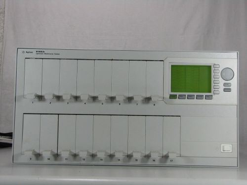 Agilent/HP 8166A lightwave Mainframe for 81618A, 81619A, 8153A, 81689A, 81662A