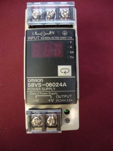 OMRON S8VS-06024A POWER SUPPLY