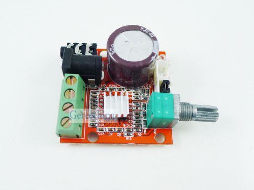 10pcs 12V Hi-Fi PAM8610 Audio Stereo Amplifier board/ 2X10W Dual Channel D Class