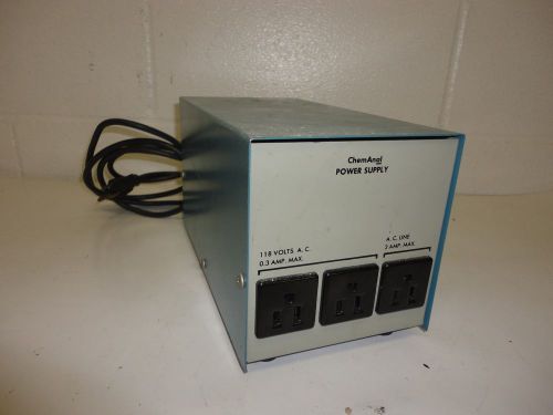 Sargent Welch ChemAnal Power Supply 6V AC Scientific Laboratory Equipment