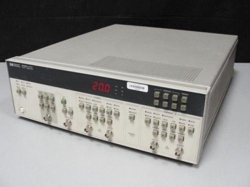 Agilent / HP 8130A Pulse Generator: 300 MHz w/ Option 020