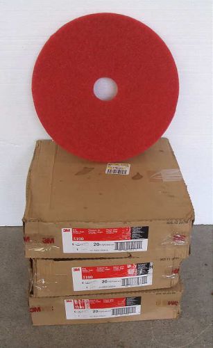 3m 20&#034; Floor Buffer Pads (New)