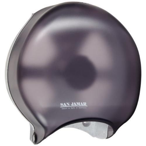 San jamar r2000tbk stainless steel single jumbo roll toilet tissue dispenser new for sale