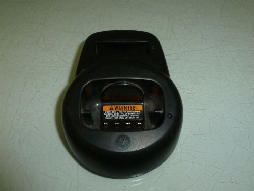 Motorola model hctn4001a radio battery charger dock base for sale