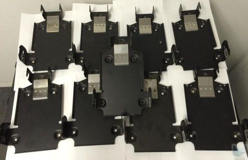 Lot of 9 USED Motorola MCS2000 Flashport Tray Mount Mounting Brackets 1505946x03