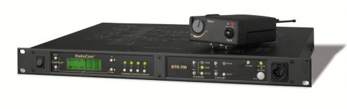 RTS TELEX BTR-700 WIRELESS INTERCOM BASE STATION &amp; 4 TR-700 BELTPACKS = N E W =