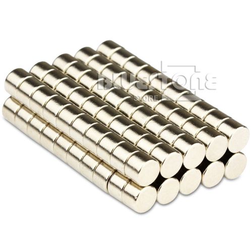 200pcs Strong N50 Round Mini Disc Cylinder Magnets 4 * 3 mm Neodymium Rare Earth