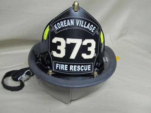 BLACK CAIRNS HELMET 880 FIRE SAFETY FIREFIGHTER HELMET FREE SHIP