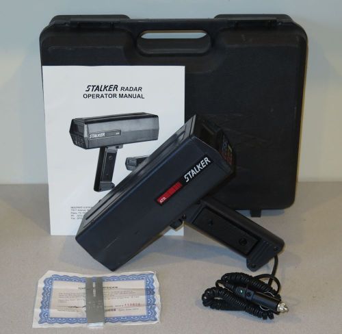 Stalker ATR Moving/Stationary KA-Band Police Radar Gun + Power Handle - MPH/KPH