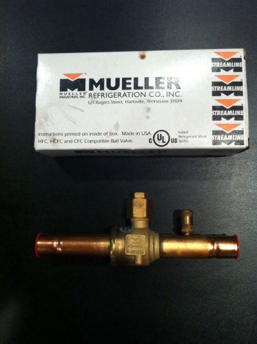 Mueller 3/4&#034; Refrigeration Ball Valve Assembly A-17863