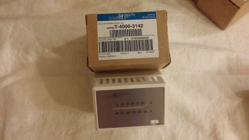 Johnson Controls T-4000 Series Thermostat (T-4000-3142) Beige