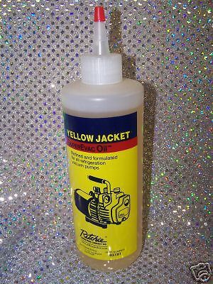 VACUUM PUMP OIL YELLOW JACKET SUPER EVAC 1 Pint