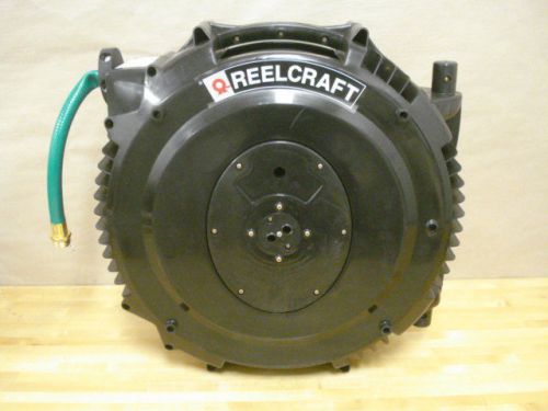 ReelCraft SWA3850 OLP Spring Return Hose Reel, 5/8&#034; X 50&#039; Hose, Wall Mount (58A)