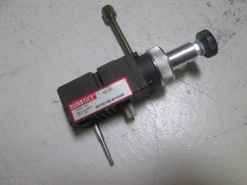 NUMATICS 081RS100J016WOO REGULATOR (AS PICTURED) *USED*