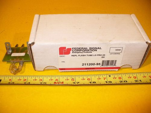 Federal signal flash tube bulb lo pro 211200-95 light for sale