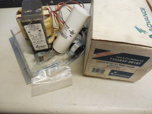 Advance ballast kit 71a5842-t 320w 320 w 480v 480 v 0.45-0.75 a amp for sale