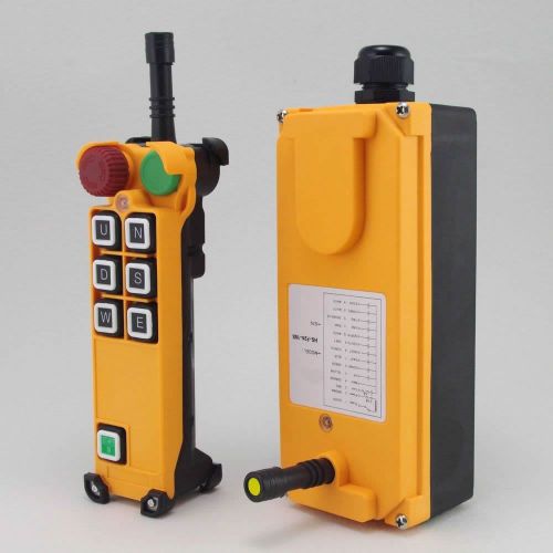 415V 1 Speed 3 Motion Hoist Crane Truck Radio Remote Controller System  E-Stop