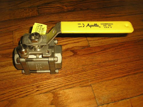 1-1/2&#034; apollo 3 pc ball valve conbraco 85r-107-01 usa 85r10701 stainless yacht for sale