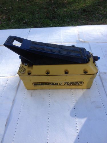 ENERPAC TURBO  AIR DRIVEN HYDRAULIC PUMP  10000 PSI