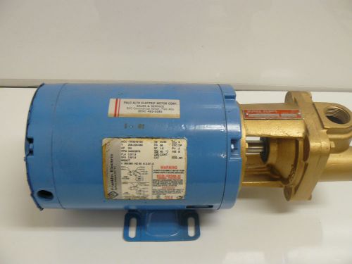 BURKS 37CT7M-AB-01 PUMP 3/4 HP 3450 RPM 3 PHASE