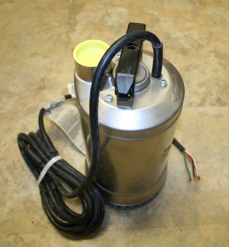 Goulds Submersible Dewatering Pump 3/4 HP 3500 RPM (1DW51D4EA)