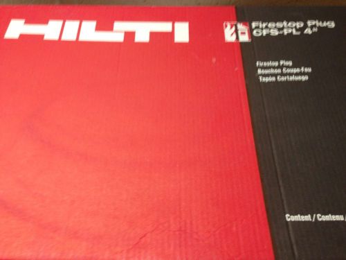 Hilti 4&#034; Firestop Plug CFS-PL-4