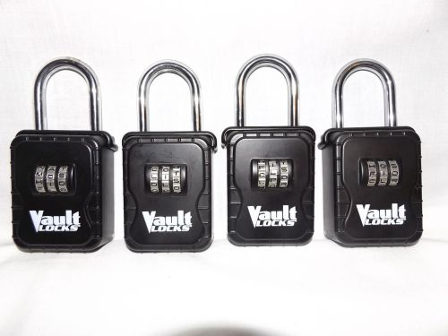 (4) VL 3 Letter Real Estate Lock Boxes