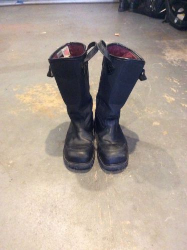 Pro Warrington 4132 14&#034; Structrual Firefighting Boots with Shinguard