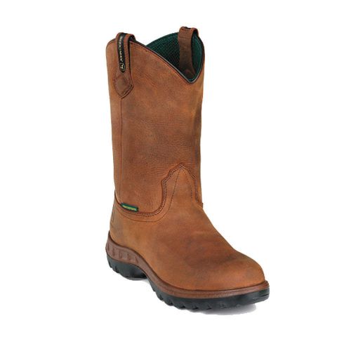 Wellington Boots, Pln, Mens, 13, Tan, 1PR JD4504 13 MED