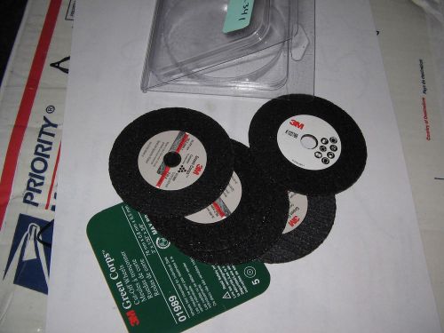 3M Green Corps, Cut-off Wheels 3” x 1/32” x 3/8” Max RPM 35,000 (Qty 5)