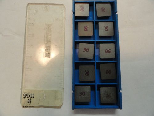 Valenite Ceramic Milling Inserts, SPE433, Grade Q6