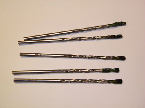 5 pcs- HANNIBAL NO.11  CARBIDE  TIP DRILL BITS