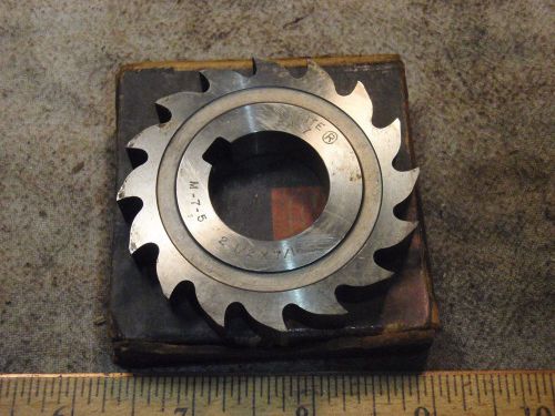 ILLINIOS 2 1/2&#034; x 7/16&#034; x 1&#034;  Side Milling Cutter  HSS