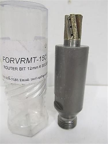 IGE Solutions Inc FORVRMT-15C, 15mm, 6 Segments Router / Milling Bit