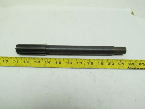 1&#034; High Speed Steel Chucking Reamer Straight Flute 0.567 Reduced Straight Shank