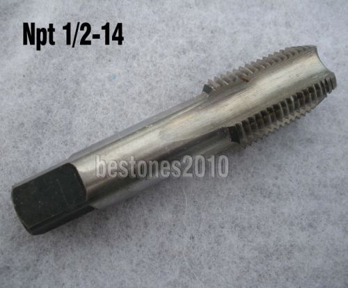 Lot 1pcs HSS 60 Degree Pipe Taps NPT 1/2-14 TPI Tap Threading Tools Cheaper