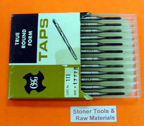 12 pieces 2-64 NF H3 BOTT Roll Form Taps OSG THREAD FORMING HSS 17778