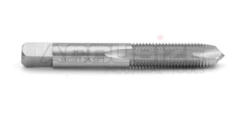 5 Pcs M10x1.25 HSS Metric Spiral Point Taps, ANSI, Ground, 3 Fl, #SPT-10M-125x5