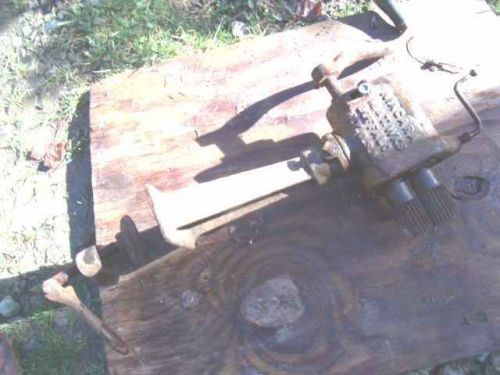 NIAGARA M &amp; T WK SHEET METAL HAND CRANK No. 189