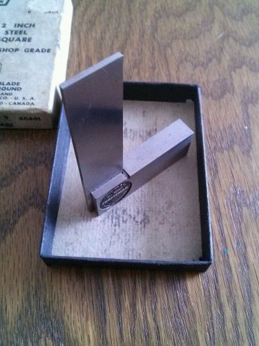 Vintage craftsman 2&#034; steel machinist square