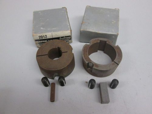 LOT 2 NEW DODGE ASSORTED 2012 1IN 1-15/16IN TAPER-LOCK BUSHING D266022