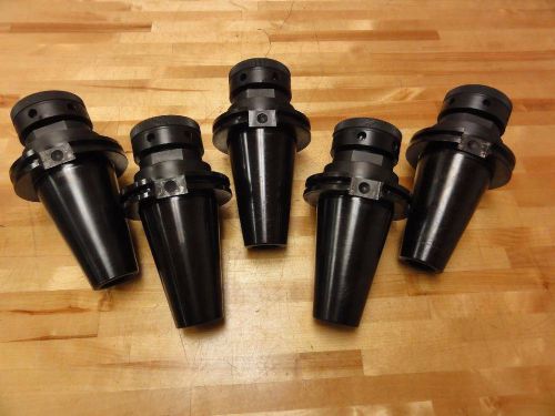 CLEAN (5) COMMAND CAT50 TG100 Collet Chucks C6C4-1000 Cat 50 CNC HMC Haas CT50