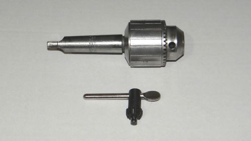 Jacobs 14N Ball Bearing Super Chuck/Jacobs Morse Taper 3 Arbor/Jacobs K3 Key